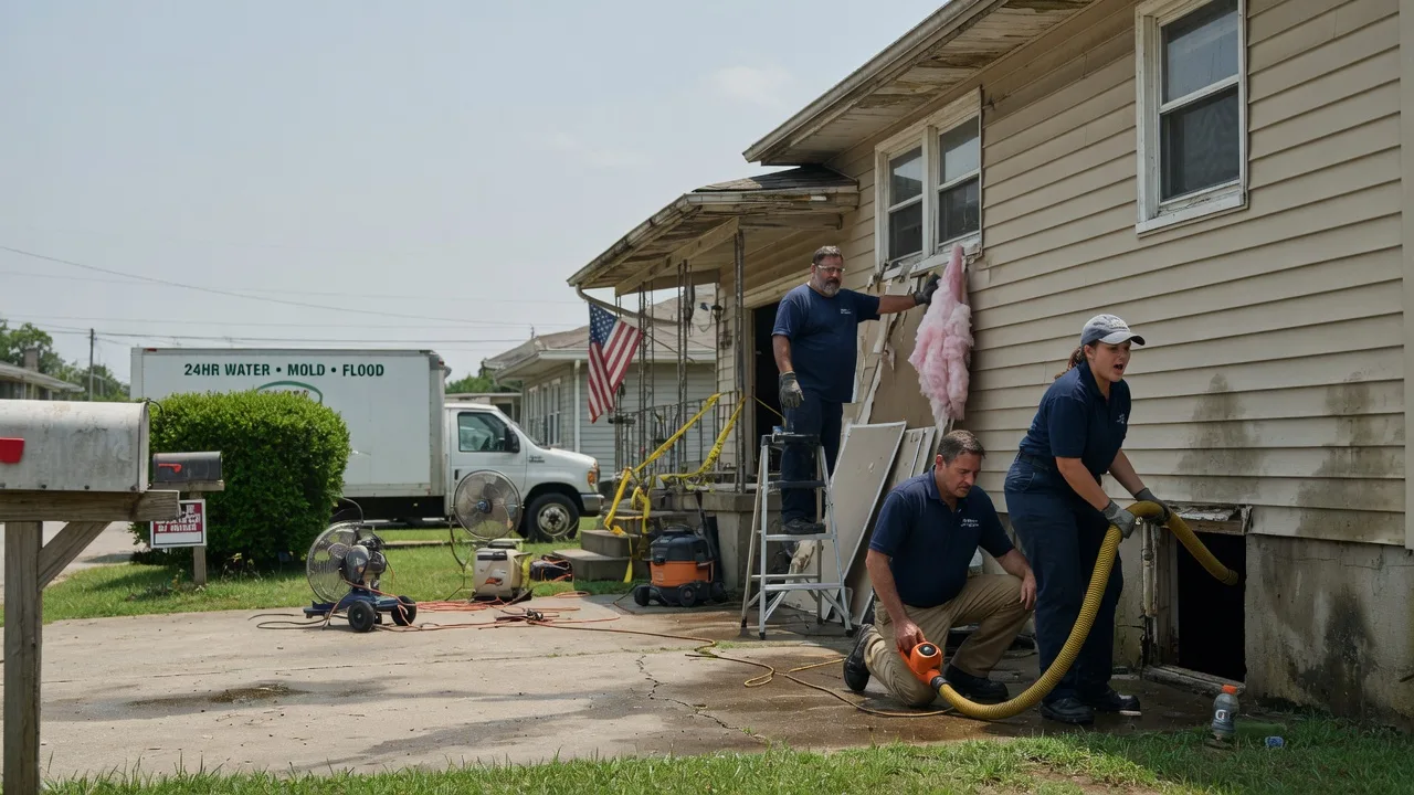Water Damage Repair in New Lebanon, OH near me